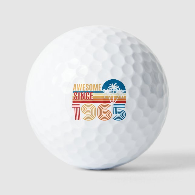 60TH BIRTHDAY GOLF BALLS (Front)