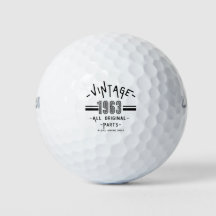 60th Birthday Golf Balls