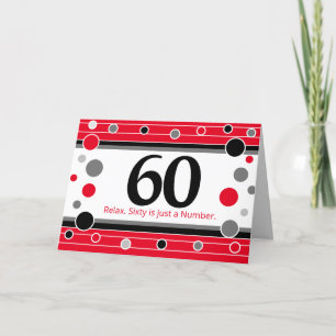 60th Birthday Humourous Card! Card