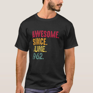 60th Birthday June 1962 8 T-Shirt