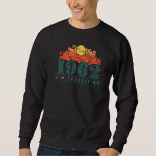 60th Birthday Ladies Mens 60 Years 1962 29 Sweatshirt
