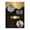 60th,Birthday Man 60th,elegant art deco,black gold