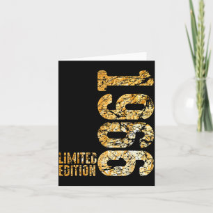 60th Birthday Man Woman 60 Years Decoration 1966 Card