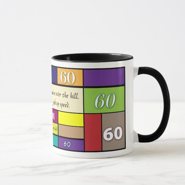 60th Birthday Mug (Right)