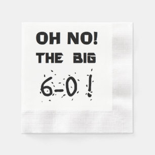 "60th Birthday" Napkins