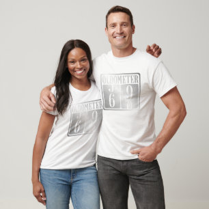 60th Birthday Oldometer 59-60 Vintage Men T-Shirt