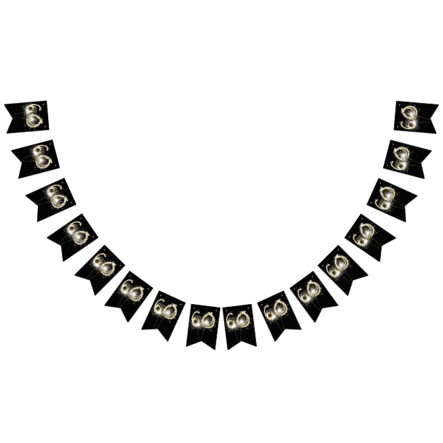 60th Birthday Or Anniversary Party Bunting Flags (All)