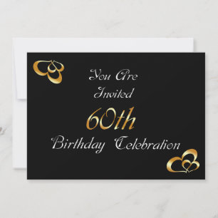 60th Birthday Party Invitation