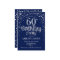 60th Birthday Party - Navy & Silver