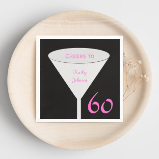 60th Birthday Party Paper Napkins