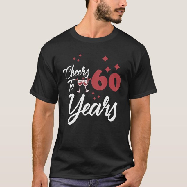 60th Birthday Sixty licious Squad T-Shirt (Front)