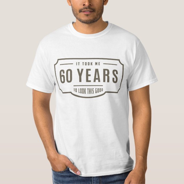 60th Birthday T-shirt (Front)