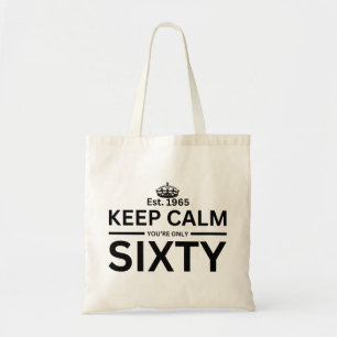 60TH BIRTHDAY TOTE BAG