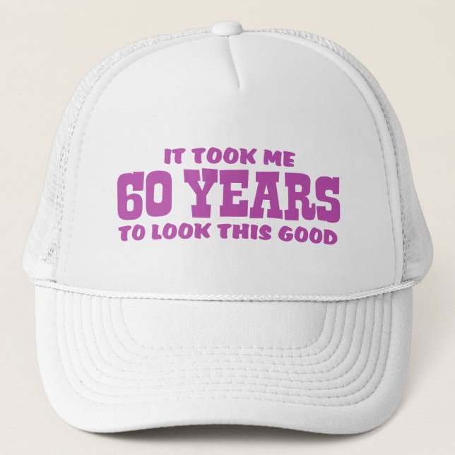 60th Birthday Trucker Hat (Front)