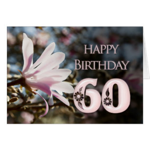 60th Birthday with magnolia