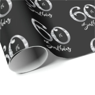 60th Birthday Wrapping Paper