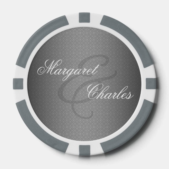 60th Diamond Anniversary | Custom Poker Chips (Front)