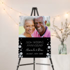 60th diamond wedding anniversary custom photo