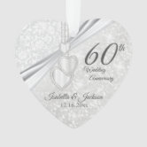 Lovely 60th Wedding Anniversary Gifts PERSONALIZED