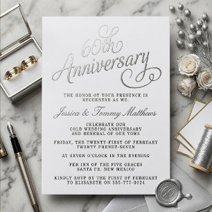 60th Diamond Wedding Anniversary Real