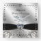 60th Diamond Wedding Anniversary Square Wall Clock