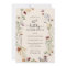 60th Floral Birthday Invitation