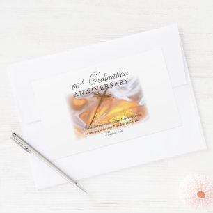 60th Ordination Anniversary, Cross Candle Sticker