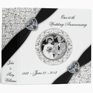 60th Wedding Anniversary 2" Binder