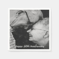 60th Wedding Anniversary Custom Photo