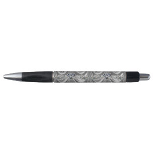 60th Wedding Anniversary Diamond Heart Pen