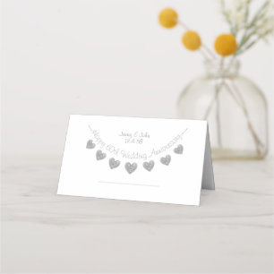60th Wedding Anniversary diamond place card