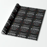 60th Wedding Anniversary I - Diamond Funny Couple Wrapping Paper<br><div class="desc">Fun design, perfect for anyone who's been married for 60 years and to a wedding vow renewal ceremony. It makes a great matching outfit for couples! 'Diamond? We deserve Platinum for putting up with each other for 60 Years' quote for a couple who got married 60 years ago or a...</div>
