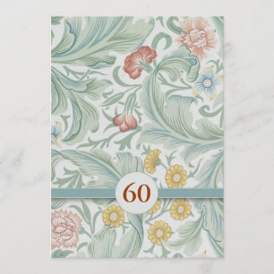 60th wedding anniversary invitations