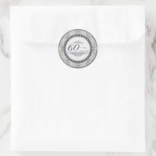 60th Wedding Anniversary Sticker