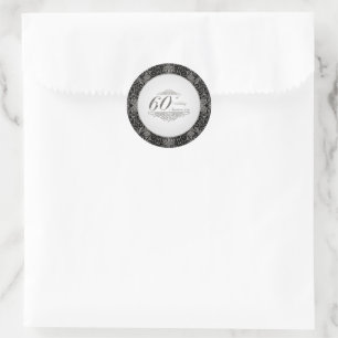 60th Wedding Anniversary Sticker
