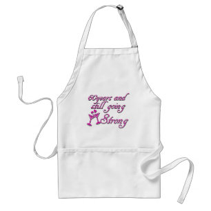 60th year anniversary standard apron
