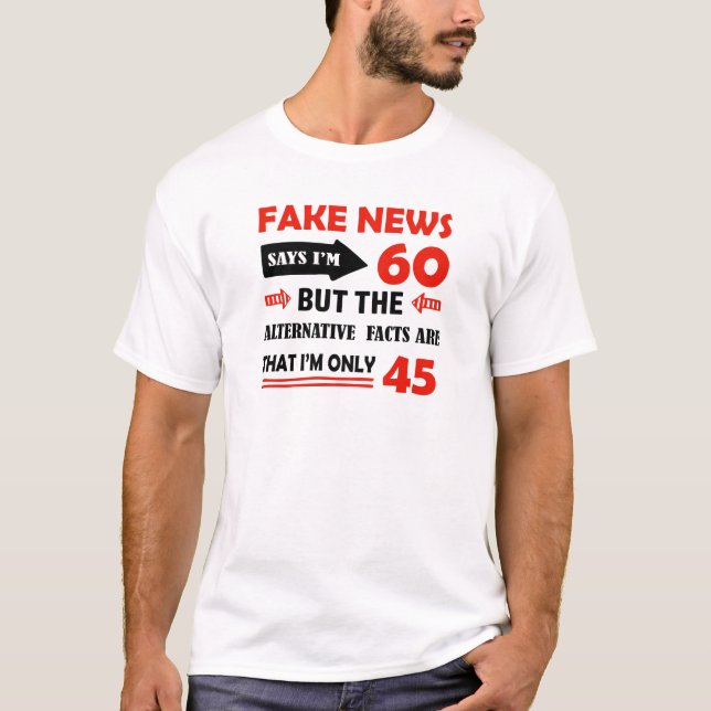 60th year old birthday gifts T-Shirt (Front)