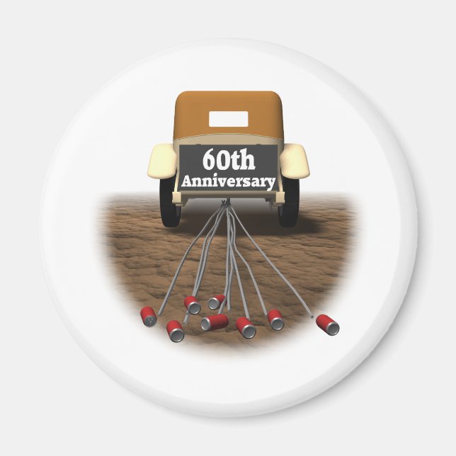 60thanniversaryt-shirts3 magnet (Front)