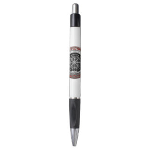 [610] Vegvisir - Viking Silver Magic Runic Compass Pen