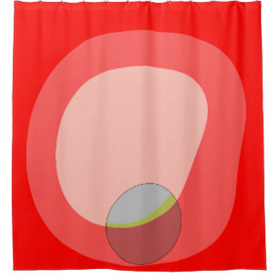 615 Red Abstract