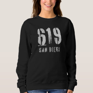 619 San Diego, California Souvenir Design_1 Sweatshirt