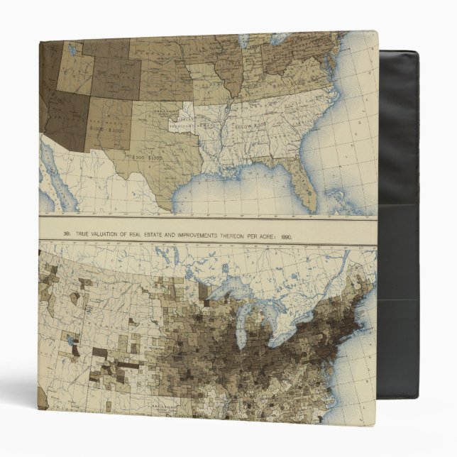 61 Valuation, real estate, personal property 1890 Binder (Front/Inside)