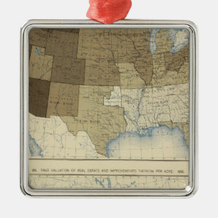 61 Valuation, real estate, personal property 1890 Metal Ornament