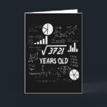 61 Years Old Bday Math Teacher 61st Birthday Gift Card<br><div class="desc">Birthday Design For anyone who's horoscope say difficult & Stubborn But totally worth.Wear it with pride at work,  school gym perfect to pair with shorts,  leggings or jeans for a casual yet trendy Look</div>