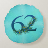 62 Peacock Feather Birthday Anniversary Elegant