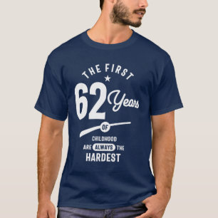 62 Years Old Gift   62nd Birthday Gift Ideas  T-Shirt