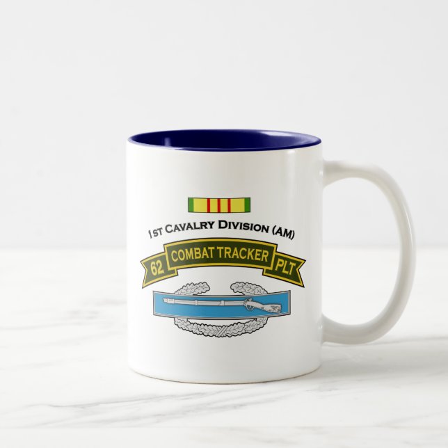 62d IPCT - 1st Cavalry Two-Tone Coffee Mug (Right)