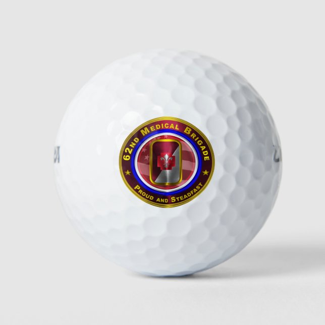62nd Medical Brigade Golf Balls (Front)