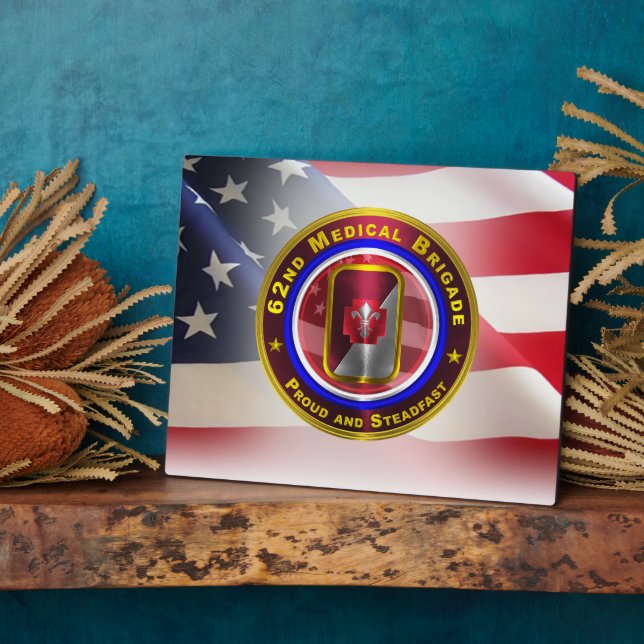 62nd Medical Brigade  Plaque (Side)