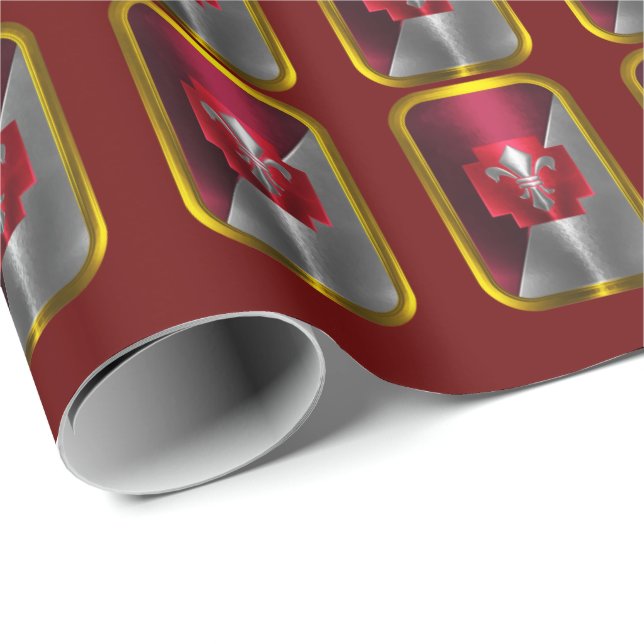 62nd Medical Brigade “Proud And Steadfast” Wrapping Paper (Roll Corner)